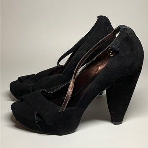 Nine West Heels Black Size 8M